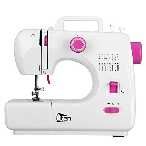 Product Cover Kranich Portable Sewing Machine 2 Speed 16 Stitches Double Thread Needle Mini Sewing Machine