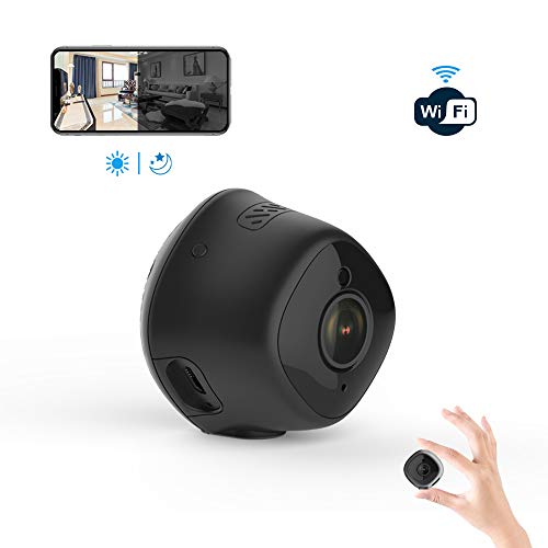 Product Cover Mini Hidden WiFi Camera 1080P HD itTiot, Home Security Camera with Night Vision and Motion Detection, SD Card Slot for Nanny/Pet/Business M1