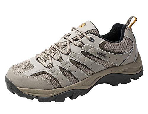 Product Cover Kwong Wah Men's Waterproof Hiking Shoes (US 10/EU43) Walnut