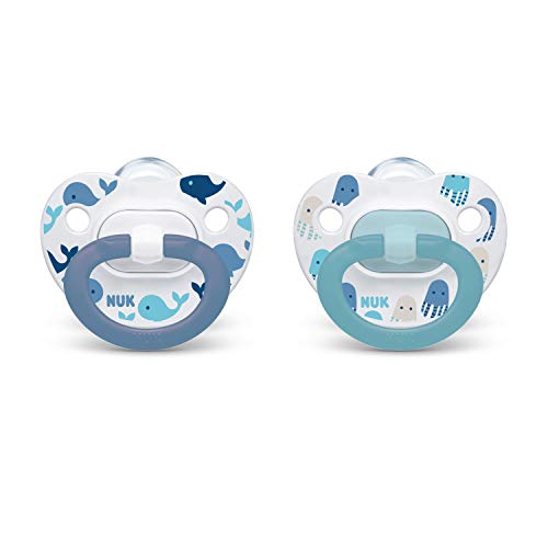 Product Cover NUK Orthodontic Pacifiers, Boy, 0-6 Months, 2-Pack