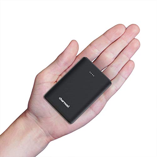 Product Cover Charmast Smallest 10000 PD Quick Charge Portable Charger, Compact Mini 10400mah USB C Power Delivery & QC 3.0 Power Bank, Lightest External Battery Pack Compatible with iPhone, Samsung, Google Pixel