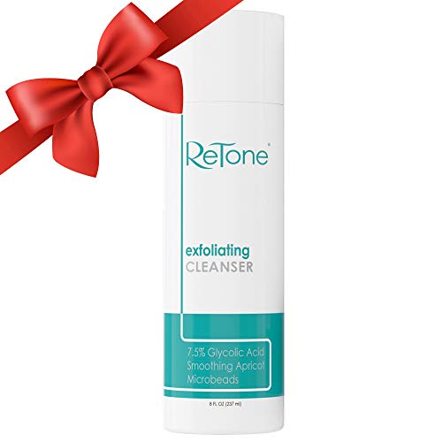Product Cover ReTone Keratosis Pilaris Exfoliating Body Cleanser Wash for KP treatment, Body Acne - Gentle Glycolic acid wash to exfoliate and soften rough, bumpy skin. (KP Wash)