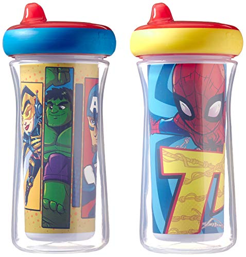 Product Cover The First Years Insulated Sippy Cup, Marvel Adventures Superhero, 2 Piece