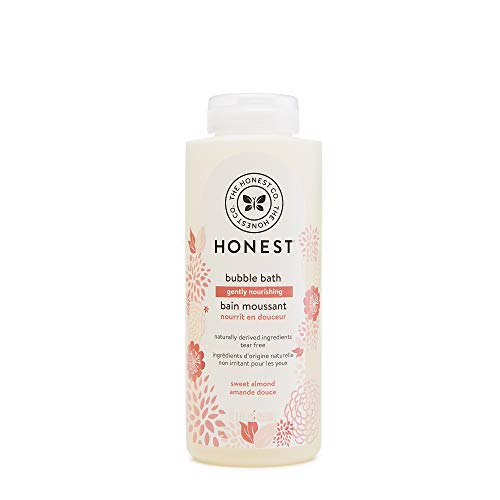 Product Cover The Honest Company Everyday Gentle Sweet Almond Bubble Bath | Tear-Free Kids Bubble Bath With Naturally Derived Ingredients and Essential Oils | Sulfate- and Paraben-Free Baby Wash | 12 Fl. Ounces