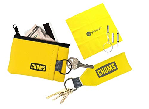 Product Cover Chums Floating Neo Keychain and Floating Marsupial Wallet, w/Cloth & Screwdriver