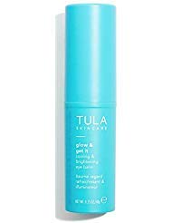 Product Cover Tula Probiotic Skin Care Glow & Get It Cooling & Brightening Eye Balm | Dark Circle Under Eye Treatment, Instantly Hydrate And Brighten Undereye Area, Portable And Perfect To Use On-The-Go| 0.35 Oz