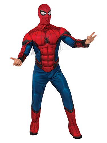 Product Cover Rubie's Men's Marvel: Spider-Man Far from Home Deluxe Spider-Man Costume Adult Costume