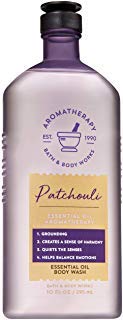 Product Cover Bath and Body Works Aromatherapy PATCHOULI Essential Oil Body Wash 10 Fluid Ounce