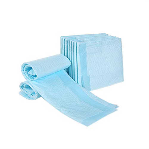 Product Cover Baby Disposable Underpad, Incontinence Changing Pad with Soft Non-Woven Fabric, Breathable, Waterproof, Leak Proof Quick Absorb (Blue, 13 * 18