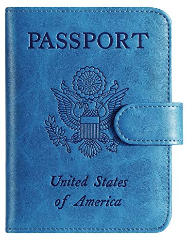 Product Cover Passport Holder Cover Wallet RFID Blocking Leather Card Case Travel Accessories for Women Men