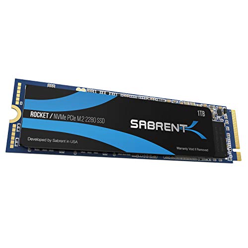 Product Cover Sabrent 1TB Rocket NVMe PCIe M.2 2280 Internal SSD High Performance Solid State Drive (SB-ROCKET-1TB)