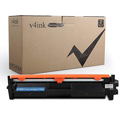 Product Cover V4INK Compatible CF294A Toner Cartridge Replacement for HP 94A CF294A for Use in HP Laserjet M118dw MFP M148dw M148fdw Black 1 Pack