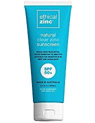Product Cover Ethical Zinc Spf 50+ Natural Clear Zinc Sunscreen Sensitive & Reef Safe - Australian Made