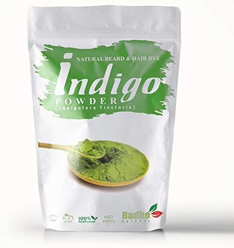 Product Cover Generic Radhe Natural Indigo Powder For Hair & Beard Dye - Black, 200 g