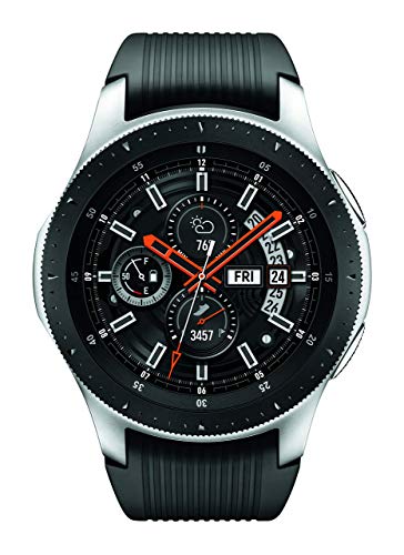Product Cover Samsung Galaxy Watch (46mm) Silver (Bluetooth) SM-R800NZSAXAR US Version with Warranty (Renewed)