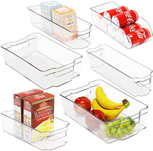 Product Cover Simple Houseware 6 Pack Freezer Storage Organizer