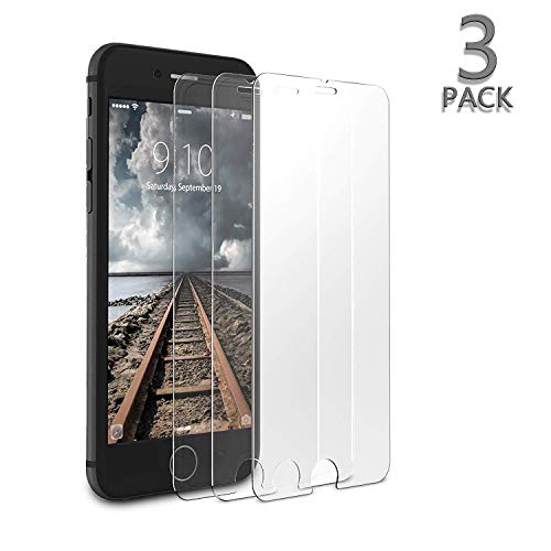 Product Cover Compatible with iPhone 8/7/6/6s Screen Protector,3-Pack baoanbao Tempered Glass Screen Protector 3D Touch Clear Screen Protector Glass Film Compatible with iPhone 8/7/6/6s