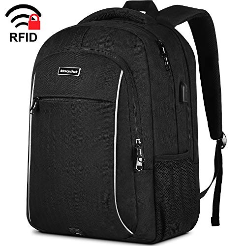 Product Cover Business Travel Backpack, Extra Large School Laptop Backpack with USB Charging Port for Men Womens, Anti Theft Water Resistant College Bookbag Computer Bag Fits 17 Inch Laptop Notebook