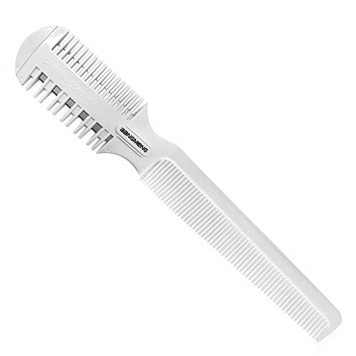 Product Cover BANGMENG Hair Cutter Comb,Shaper Hair Razor With Comb,Split Ends Hair Trimmer Styler,Double Edge Razor Blades For Thin & Thick Hair Cutting and Styling