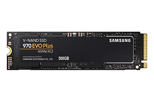 Product Cover Samsung 970 EVO Plus SSD 500GB - M.2 NVMe Interface Internal Solid State Drive with V-NAND Technology (MZ-V7S500B/AM)