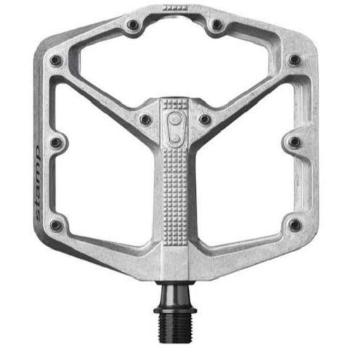 Product Cover Crankbrothers Stamp Flat BMX/MTB Bike Pedal - Platform Bicycle Pedal, Minimal Profile, Adjustable Grip, Small/Large Sizes