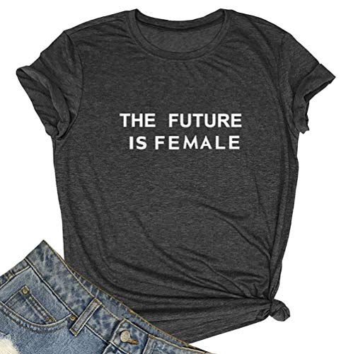 Product Cover MAXTREE Women Graphic T Shirts The Future is Female Tees