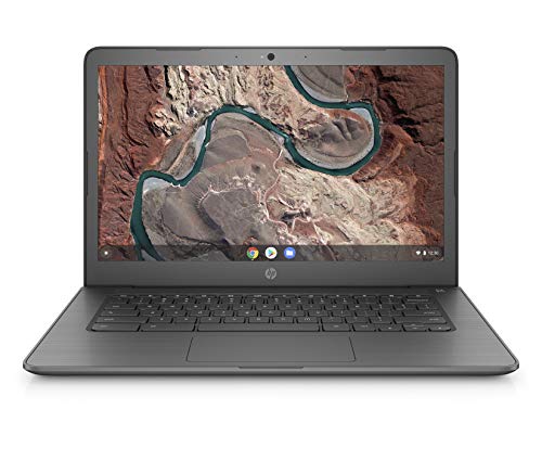 Product Cover HP Chromebook 14-inch Laptop with 180-Degree Swivel, AMD Dual-Core A4-9120 Processor, 4 GB SDRAM, 32 GB eMMC Storage, Chrome OS (14-db0020nr, Chalkboard Gray)