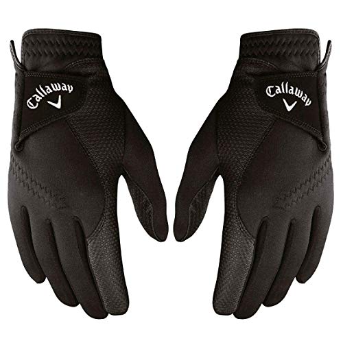 Product Cover Callaway Golf Thermal Grip, Cold Weather Golf Gloves, Cadet Medium, 1 Pair, (Left and Right)