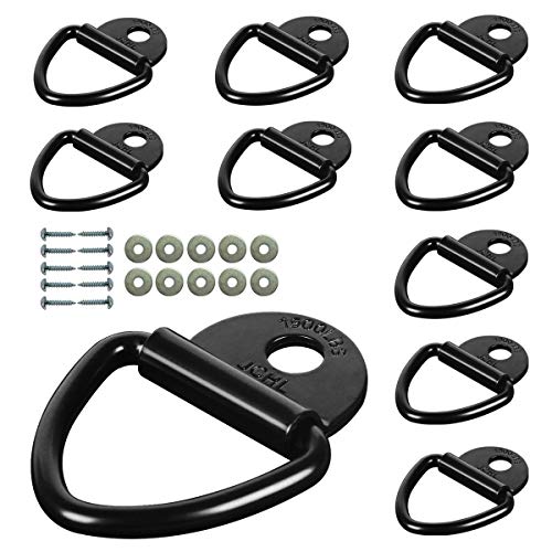 Product Cover JCHL Cargo Tie-Down Anchors, 10PCS V-Ring 2