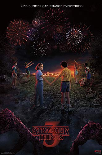 Product Cover Trends International Netflix Stranger Things: Season 3 - Key Art Wall Poster, 22.375