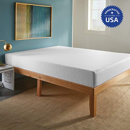 Product Cover SLEEPINC. 8-Inch Memory Foam Mattress, Comfort Body Support, Bed in Box, Medium, Sleeps Cool, No Harmful Chemicals, Handcrafted in The USA, Twin