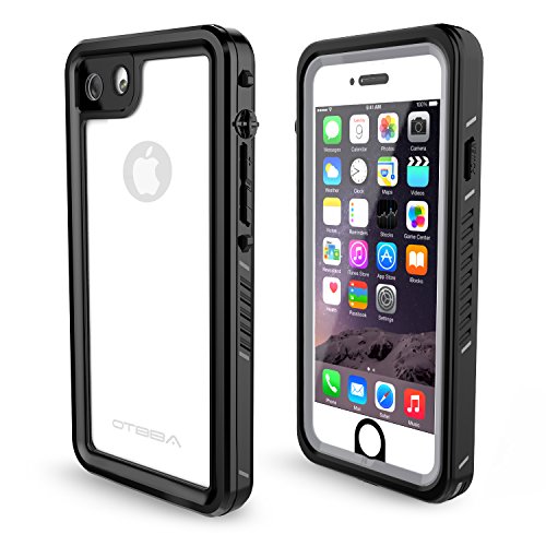 Product Cover OTBBA iPhone 7/8 Waterproof Case,IP68 Certified Waterproof Shockproof Snowproof Dirtproof Full Body Protective Underwater Case for iPhone 7/8 (Clear)