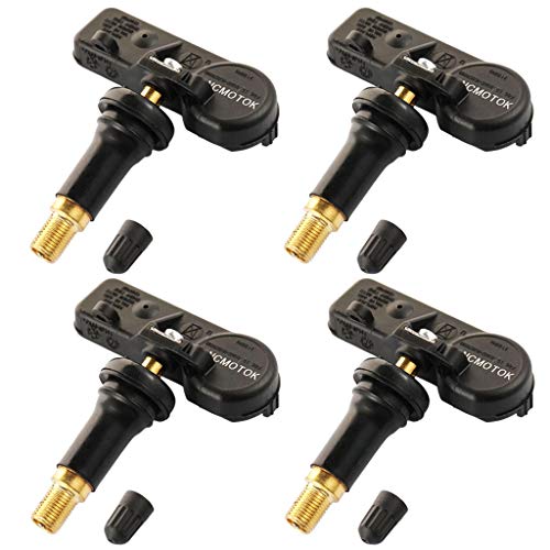 Product Cover CNCMOTOK 13586335 13581558 Tire Pressure Sensor Rubber 315MHZ TPMS Monitoring System Set of four(4) for GM Chevy Buick Cadillac Chevrolet GMC Pontiac