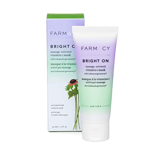 Product Cover Farmacy Bright On Clay Face Mask - Vitamin C Antioxidant & AHA Rich Brightening Facial Treatment