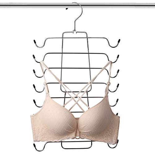Product Cover Magicool Cami Hanger Space Saving Hangers Closet Organizer for Tank Top, Cami, Bra, Pajamas, Strappy Dress,Bathing Suit