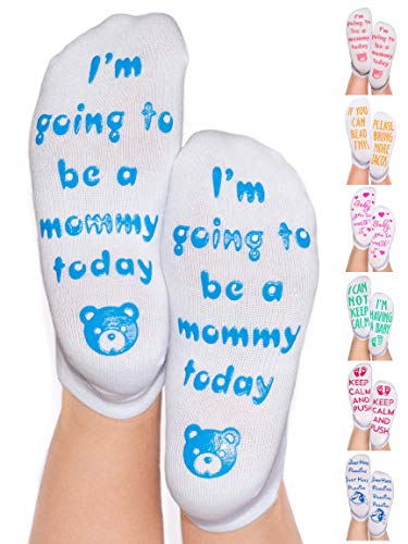 Product Cover DonnaElite Labor & Delivery Inspirational Non Skid Push Maternity Socks
