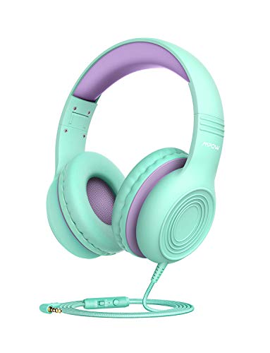 Product Cover Mpow CH6 [New Version] Kids Headphones Over-Ear/On-Ear, HD Sound Sharing Function Headphones for Children Boys Girls, Volume Limited Safe Foldable Headset W/Mic for School/PC/Cellphone