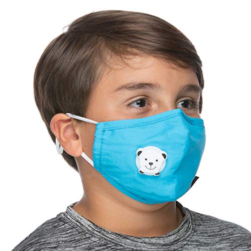 Product Cover Debrief Me Anti Air Respirator Breathable Pollution Masks Carbon Activated Filtration (1 Mask+4 Filters) N95 Anti Bacterial Face Pollution Mask -Reusable Reusable comfy Cotton (Blue)