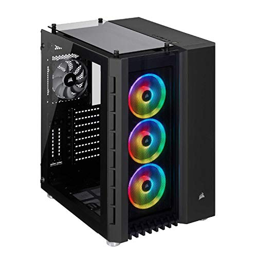 Product Cover Corsair Crystal 680X RGB ATX High Airflow Tempered Glass Smart Case - Black
