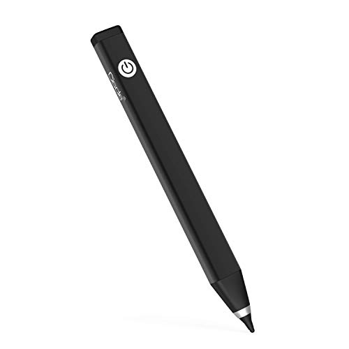 Product Cover Ciscle Active Stylus Pen, Capacitive Stylus Digital Pen with High-Precision Conductive Plastic Tip Compatible for iPad, iPad Pro/Mini/Air, iPhone, Android Tablets and Other Touch Screen Devices-Black