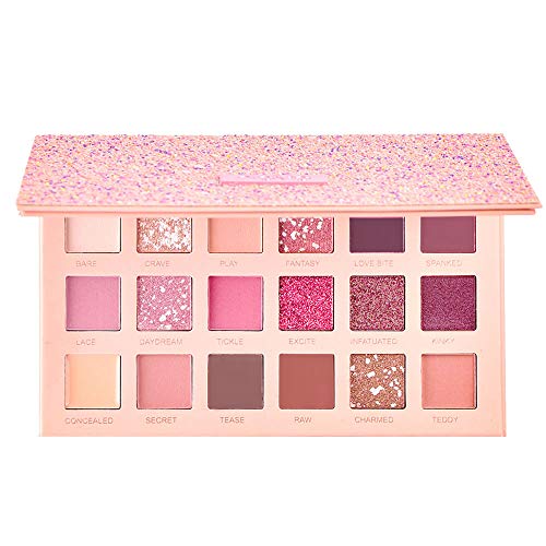 Product Cover 18 Colors Pigmented The New Nude Eyeshadow Palette Blendable Long Lasting Eye Shadow Palettes Neutrals Smoky Multi Reflective Shimmer Matte Glitter Pressed Pearls Eye Shadow Makeup palette Cosmetics