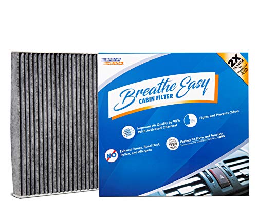Product Cover Spearhead Premium Breathe Easy Cabin Filter, Up to 25% Longer Life w/Activated Carbon (BE-643)
