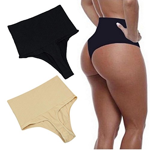 Product Cover eubell Body Shaper High Waist Tummy Control Butt Lifter Panty Slim T-String Briefs