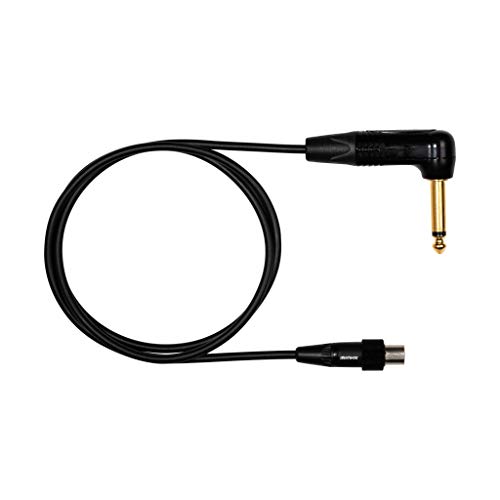 Product Cover Shure WA307 3' Premium Guitar Cable, with Right Angle ¼ Inch Neutrik Connector
