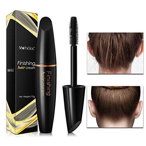Product Cover Hair Finishing Stick, Small Broken Hair Finishing Cream Refreshing Not Greasy Feel Shaping Gel Cream Hair Wax Stick Fixing Bangs Stereotypes Cream