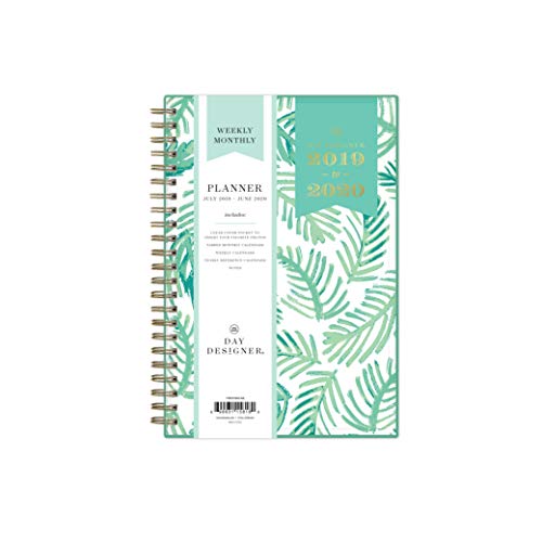 Product Cover Day Designer for Blue Sky 2019-2020 Academic Year Weekly & Monthly Planner, Flexible Cover, Twin-Wire Binding, 5