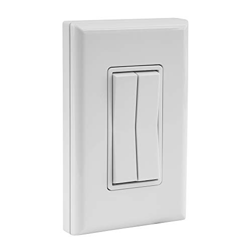 Product Cover Dimmer Light Switch, Compatible with Philips Hue (White)