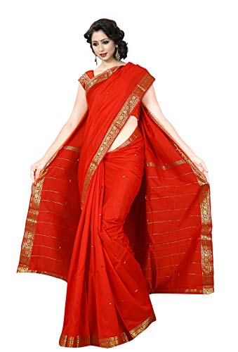 Product Cover KoC Indian Traditional Banarasi Art Silk Saree Sari for Women wear Fabric Dress