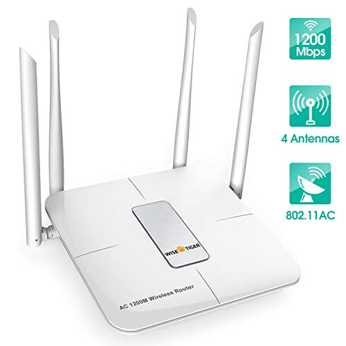 Product Cover Wifi Router  AC 5GHz Wireless Router for Home Office Internet Gaming Compatible with Alexa