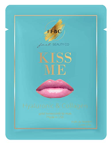 Product Cover Fast Beauty Co. Kiss Me 1 Gold Honey Comb Lip Mask With Hydrating Hyaluronic & Collagen